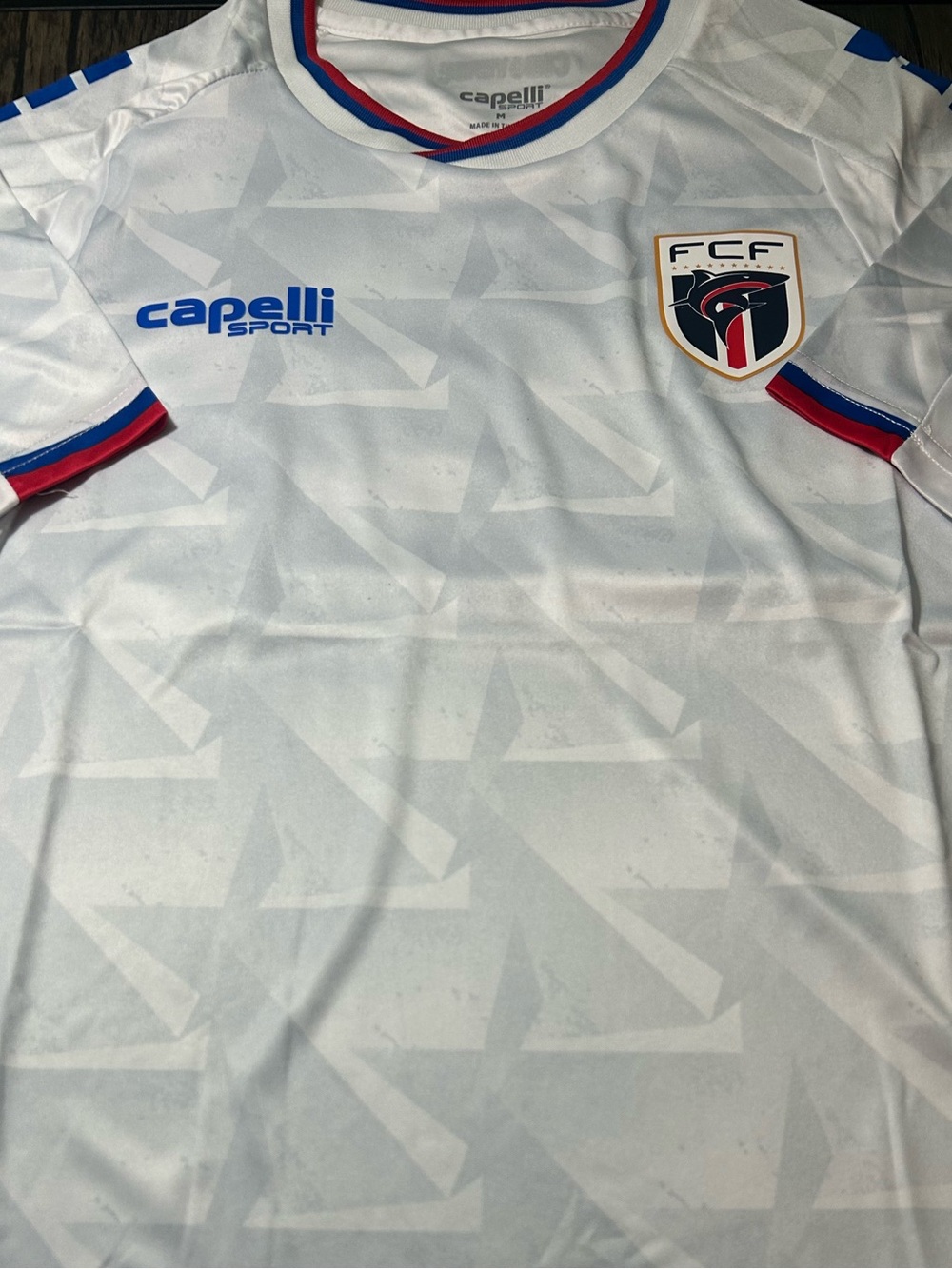 Capelli brand AFRICA CAPE VERDE Nat’l team Men's JERSEY. Sz M,L,XL,2X New w tags